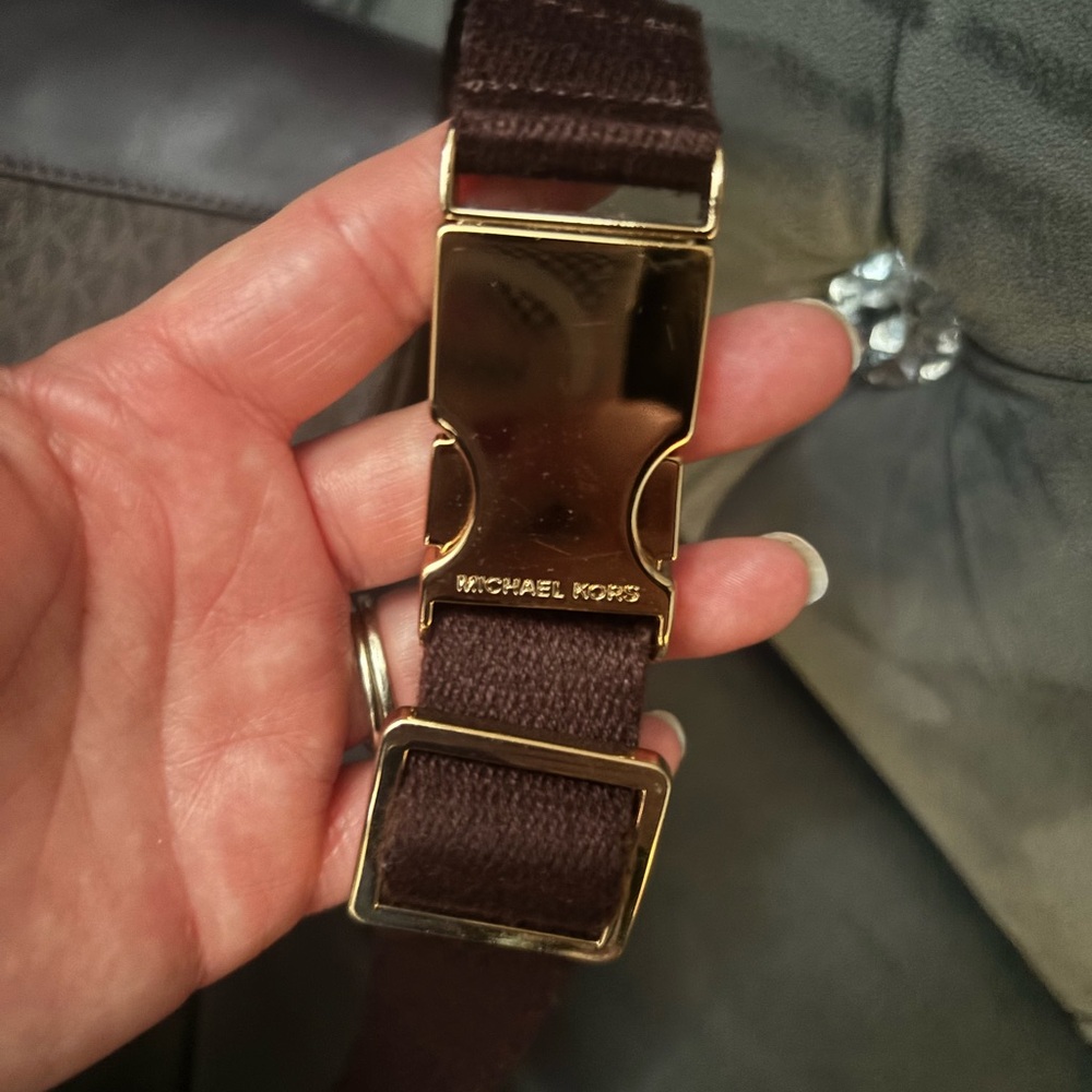 Michael Kors Dark Brown Belt Bag - Picture 4 of 6
